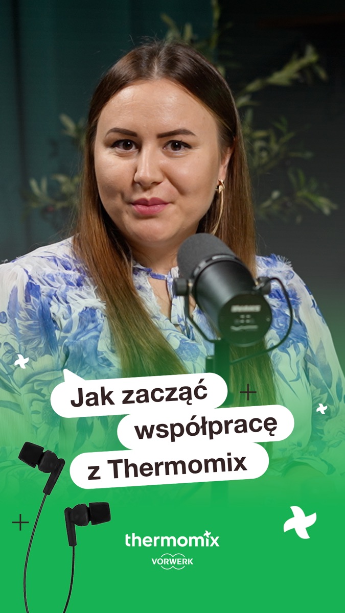 Rolka Thermomix — kadr z sesji w Studio Makers